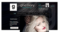 Desktop Screenshot of ginamary.com